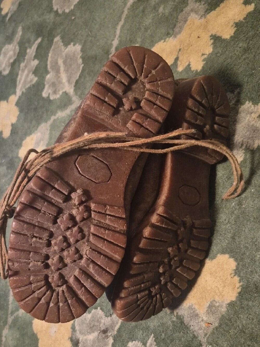 Men's Rustic Brown Leather Ankle Boots